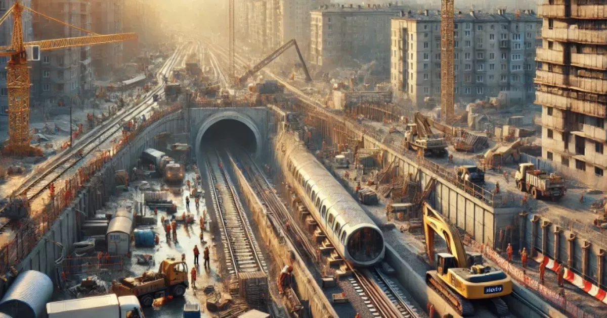 Київський метрополітен уклав договір на продовження будівництва метро на Виноградар