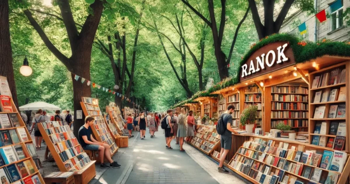 Читацький сезон на ВДНГ: на Липовій алеї відкрилася книгарня “Ранок”