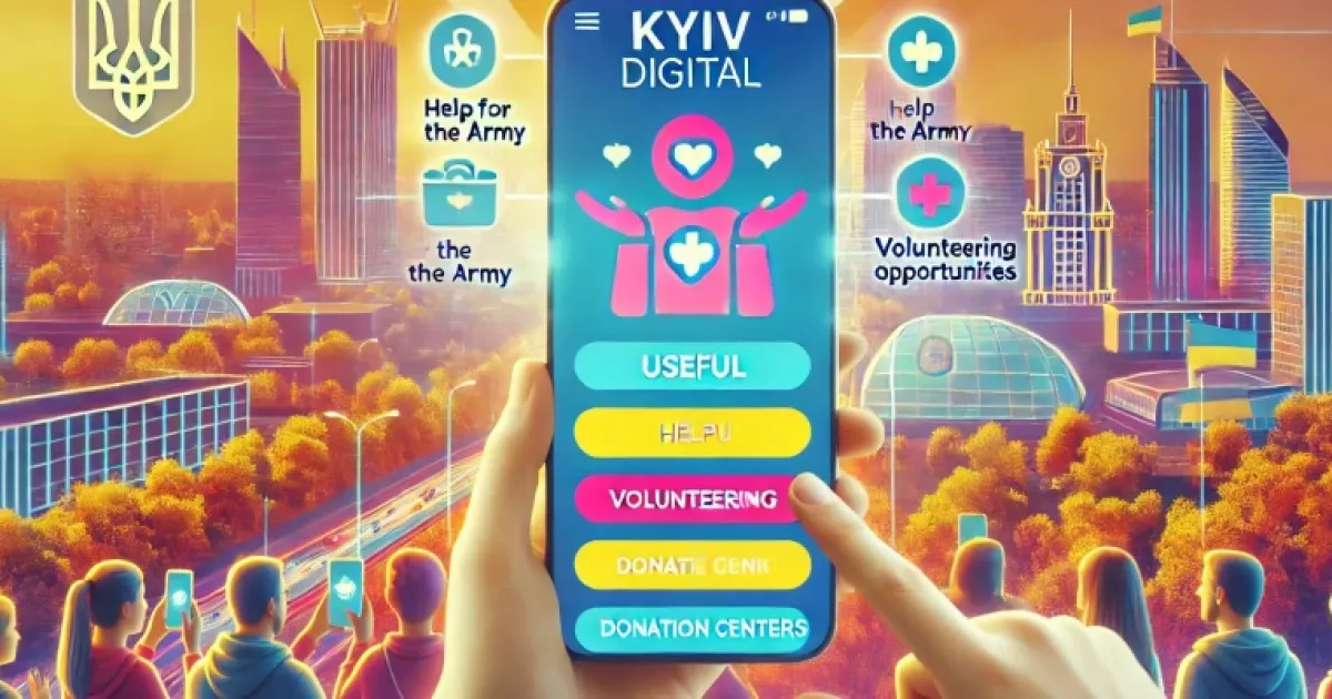 У "Київ Цифровий" з'явився новий розділ "Корисне": що пропонується