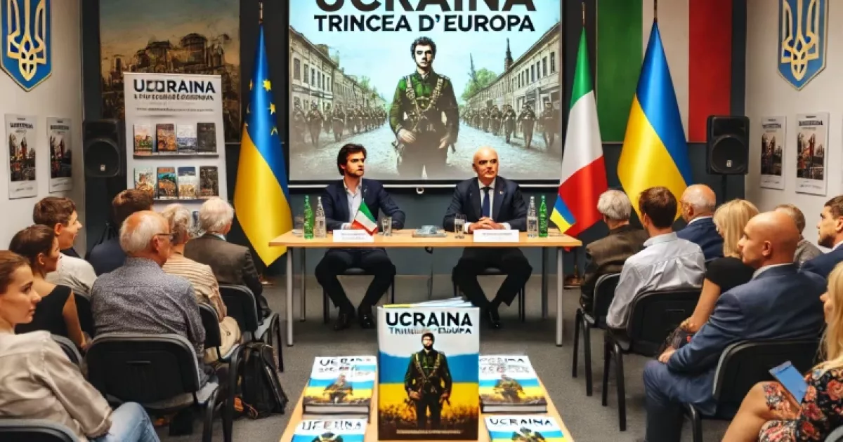 Італійські волонтери презентували у Києві книгу про свій досвід допомоги Україні