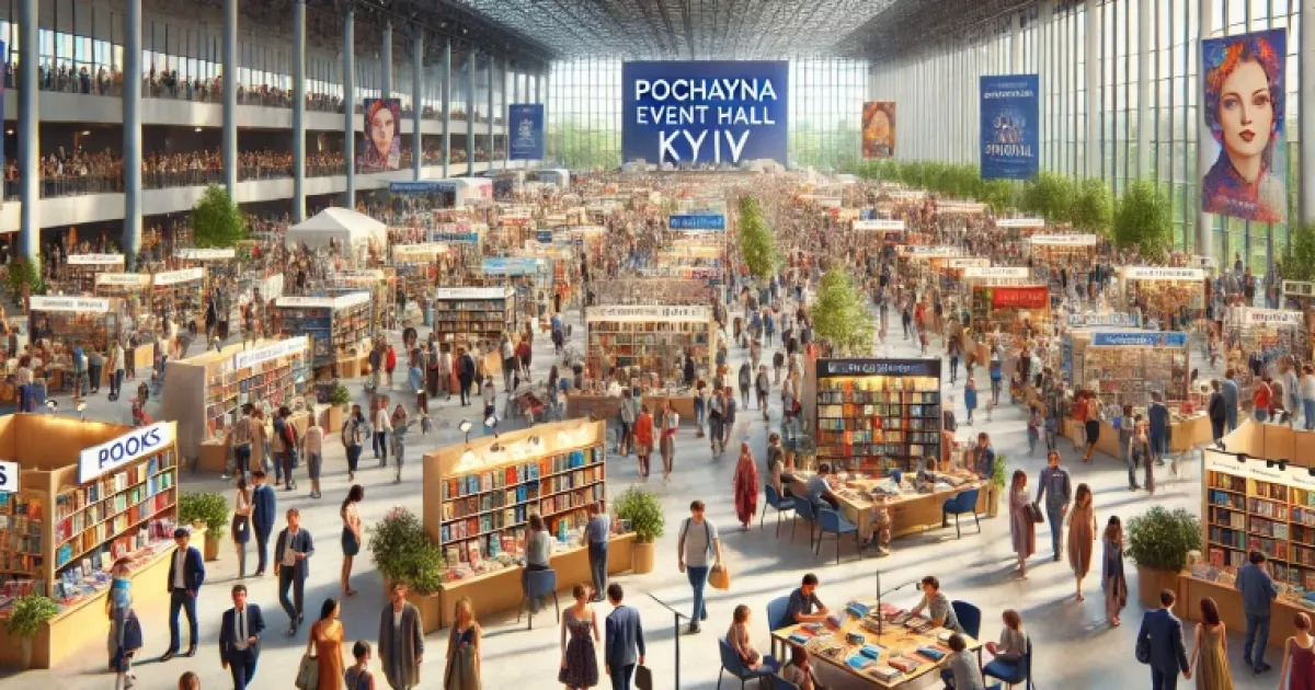 KyivBookFest 2024: не пропустіть книжковий фестиваль з топовими авторами