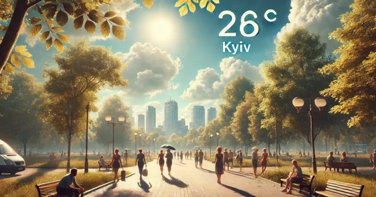 Спека відступає! Яка погода чекає киян завтра?