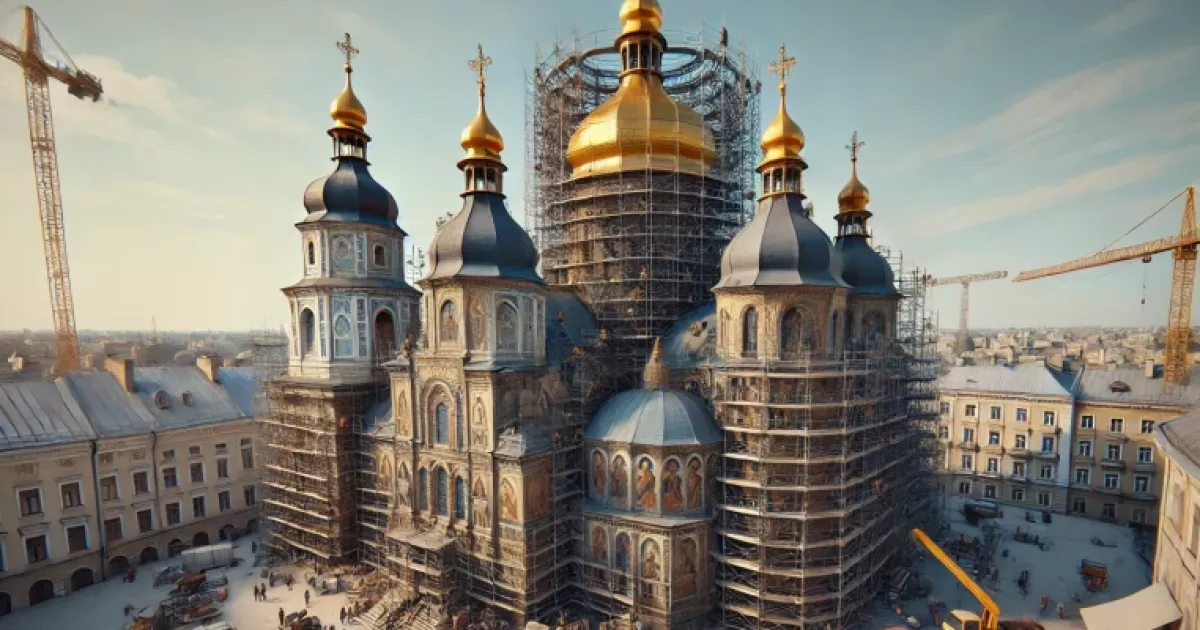 Софія Київська зачинена: реставрація легендарної пам’ятки розпочата