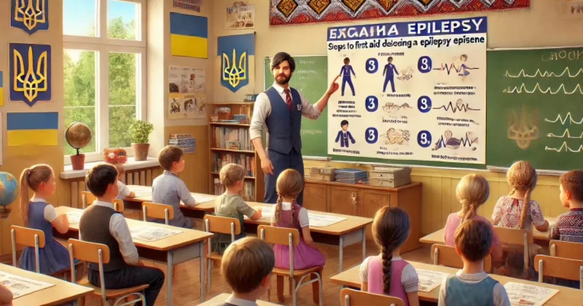 В Україні розробили освітні матеріали для підтримки учнів з епілепсією у школах.