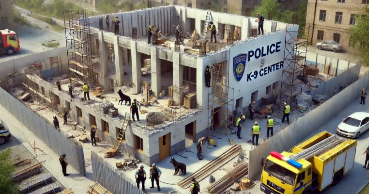 Кінологічний центр поліції Києва оновлять за 4 мільйони: що зміниться?
