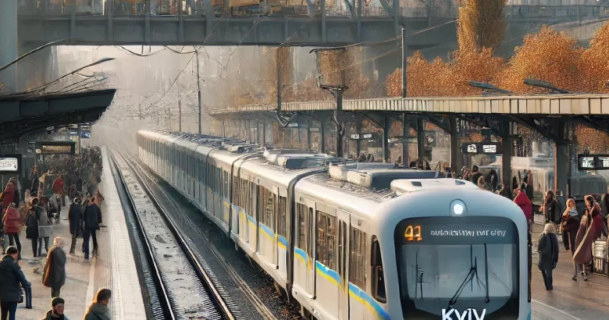 Міська електричка у Києві змінює маршрут: що потрібно знати