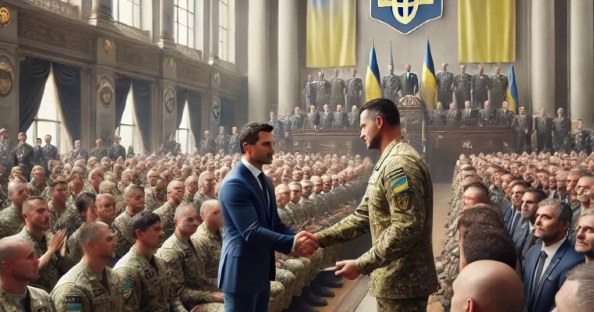 Віталій Кличко вручив сертифікати на квартири Захисникам та родинам Героїв