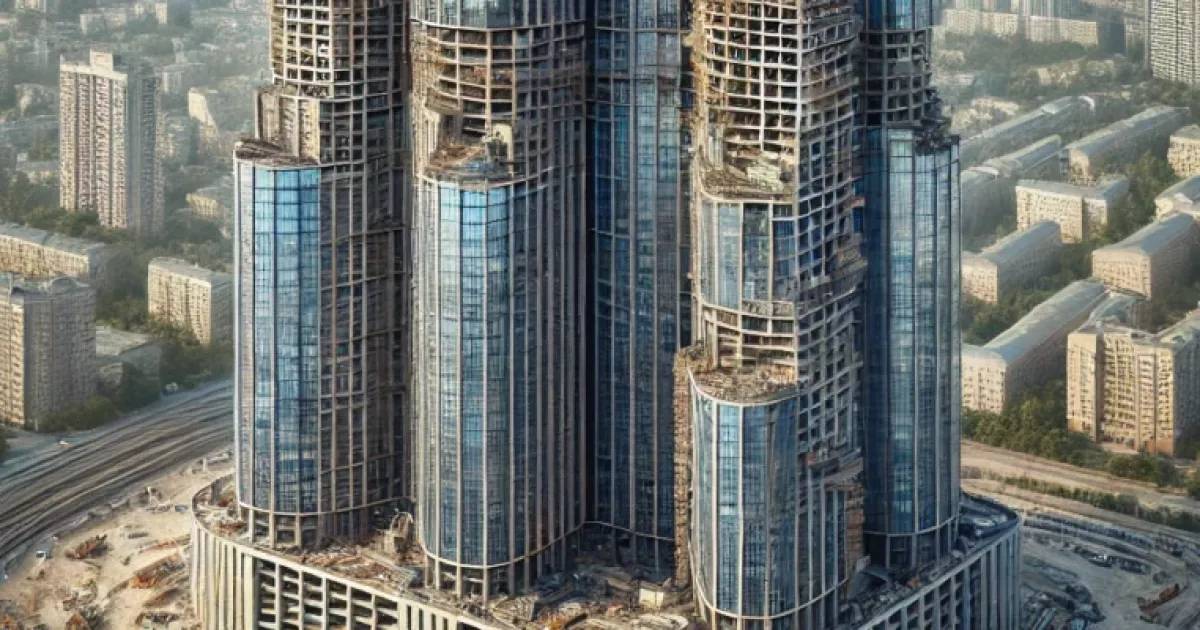 Київська недобудова Sky Towers продається за 1,1 млрд грн