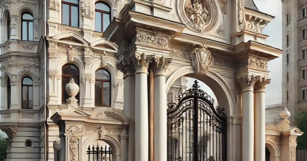 У Києві відреставрували історичну браму садиби Терещенка: як вона виглядає