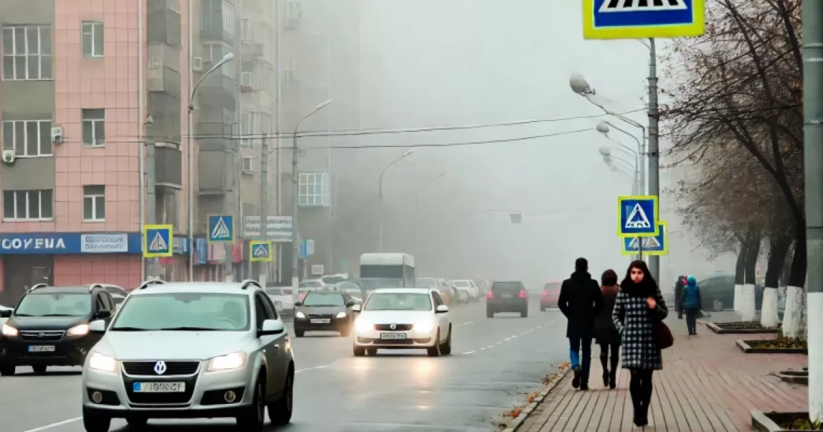 Густий туман у Києві: поліція нагадала важливі правила для водіїв