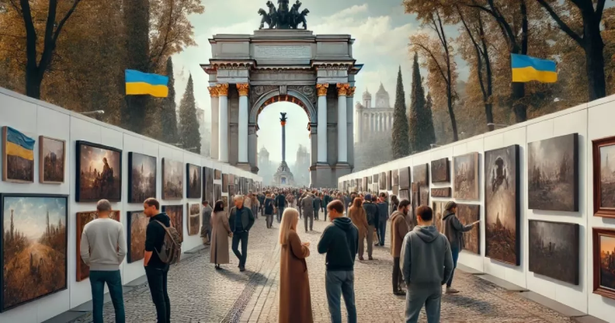 Виставка "Покоління війни" у Києві: мистецтво проти війни