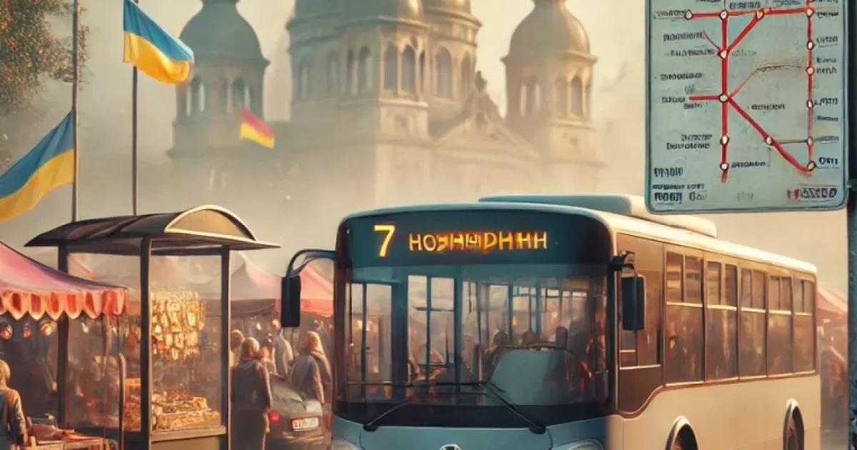 Маршрут автобусів №7 змінено: дізнайтеся, як їздитимуть 8 та 11 жовтня