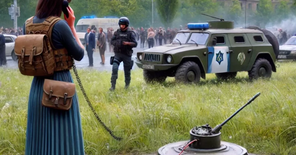 Жінка знайшла протитанкову міну під час прогулянки в Києві