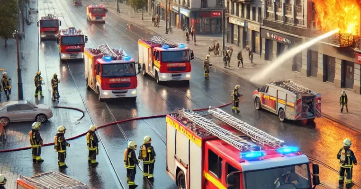 Скільки пожеж ліквідували у Києві за тиждень: рятувальники в дії