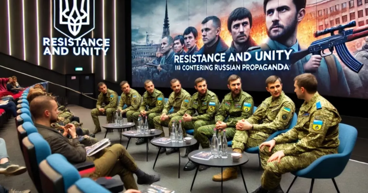 Як кіно стало зброєю проти російської пропаганди: новий фільм «Спротив та єдність» показали у Києві