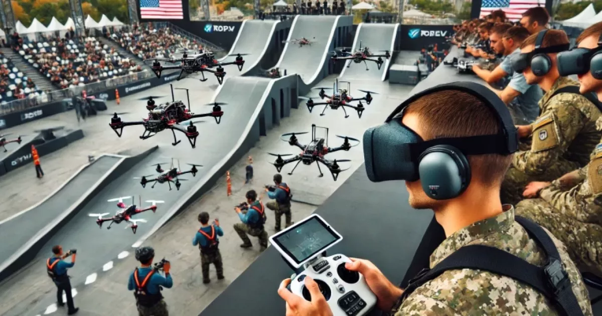 Масштабний чемпіонат з пілотування FPV-дронів відбувся в Києві
