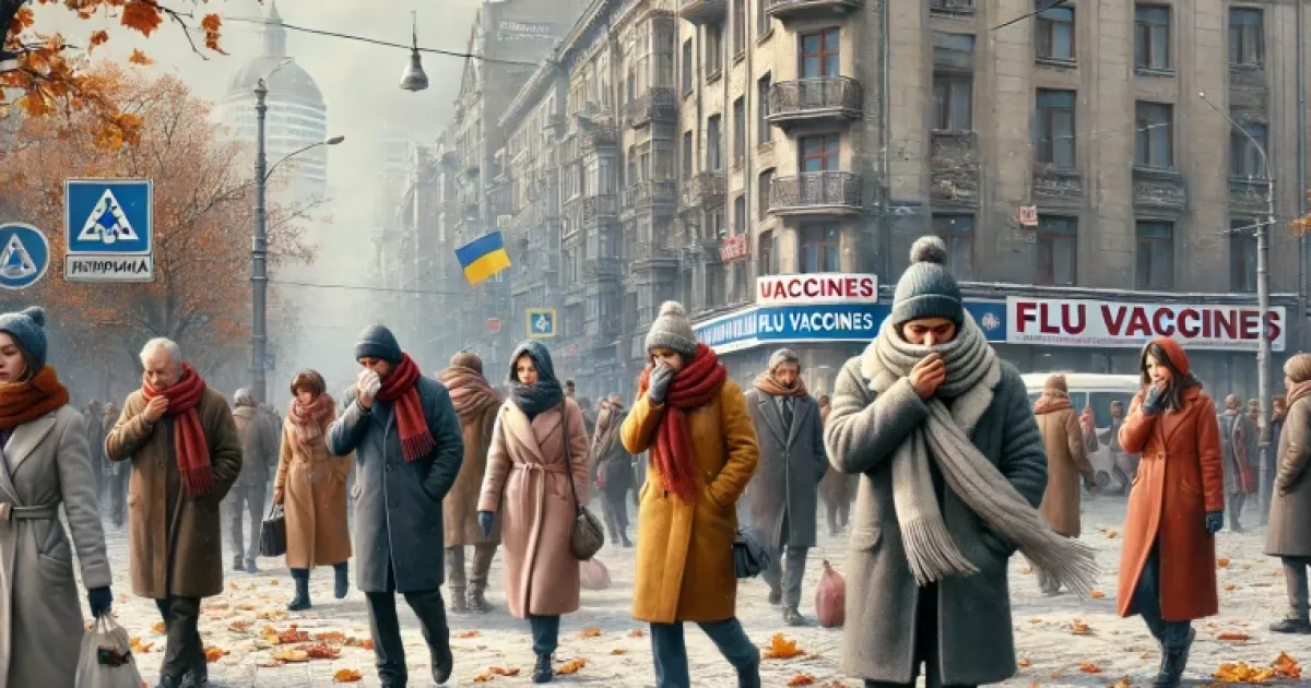 Грип та ГРВІ атакують: захворюваність у Києві зросла на 5% за тиждень