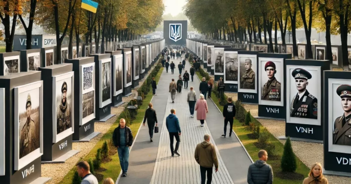 Фотовиставка «Слово найсильнішим» на ВДНГ: Як коректно спілкуватися з військовими