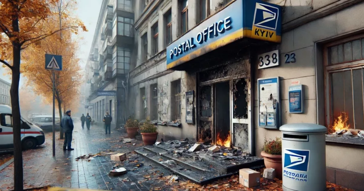 У Києві підпалили відділення пошти через повістки: що відбувається?