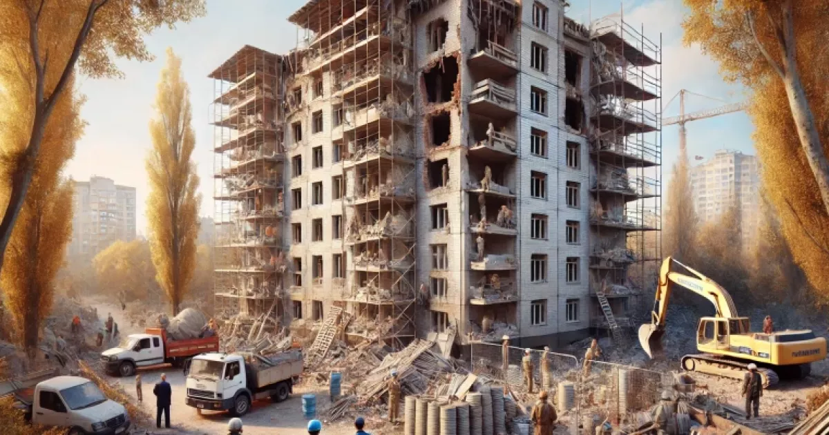 На Київщині відбудовують зруйновані будинки: хто отримає нове житло?