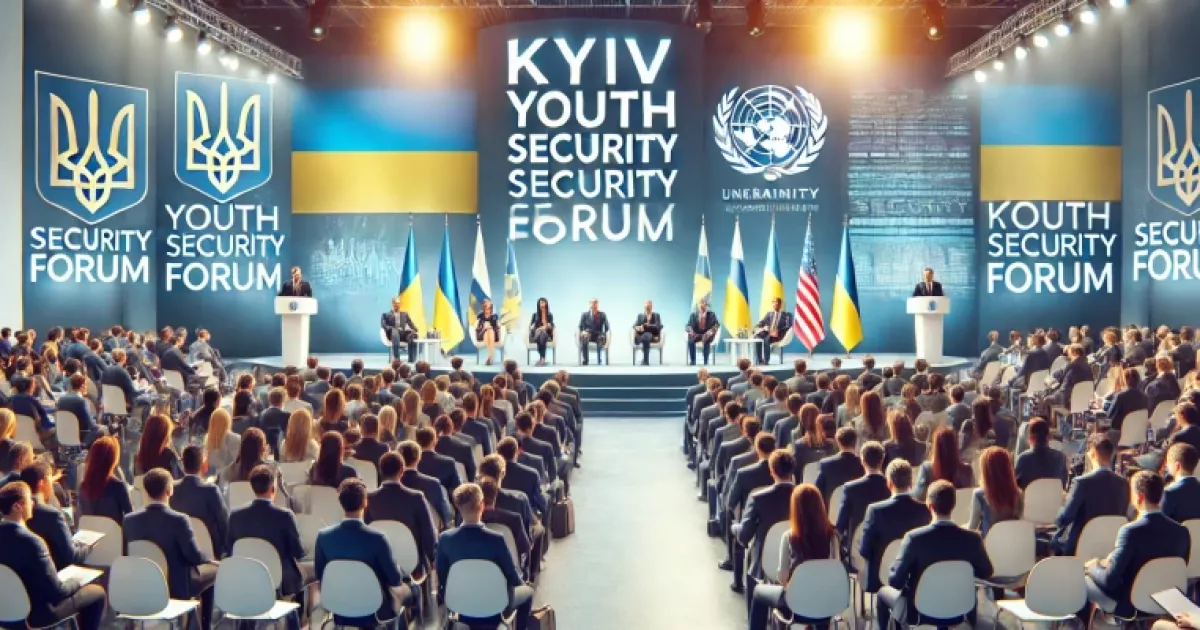 Молодь і війна: Київський безпековий форум відкриває майбутнє України