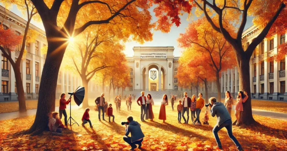 Осіння фотосесія для переселенців у Києві: як взяти участь?