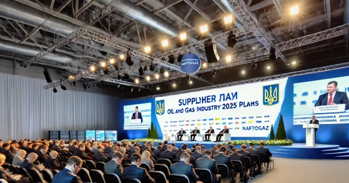 Конференція «День постачальника нафтогазової галузі» обговорить плани на 2025 рік