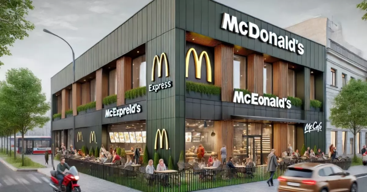 Реконструкція McDonald's біля київського вокзалу завершується: що нового