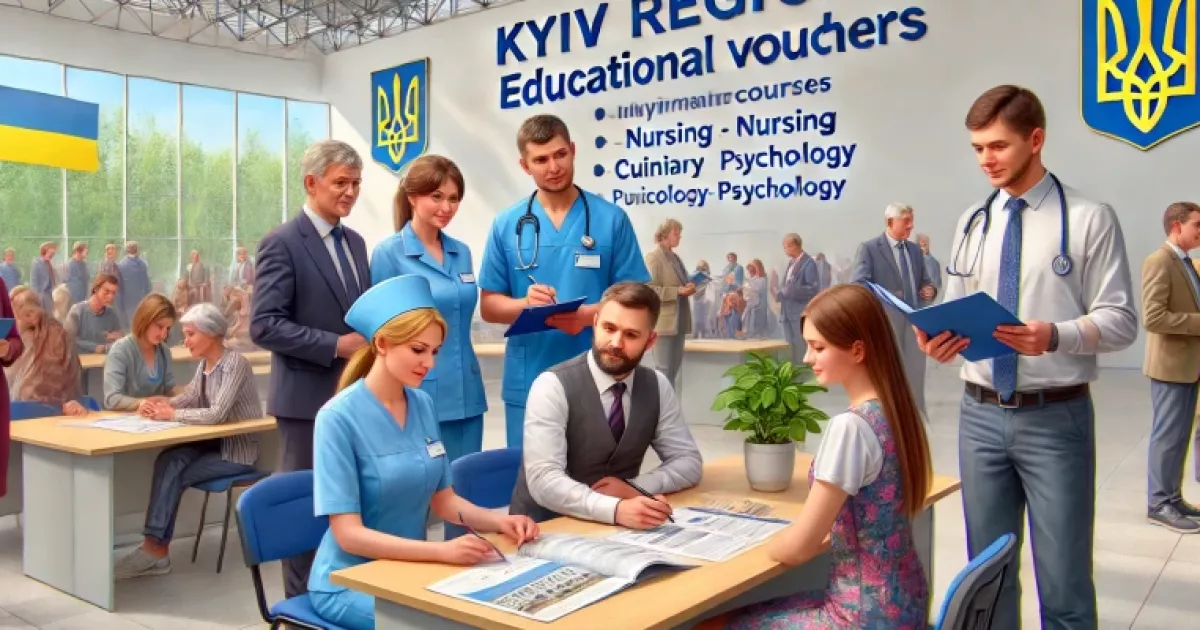 На Київщині роздають ваучери на безкоштовне навчання: як отримати?
