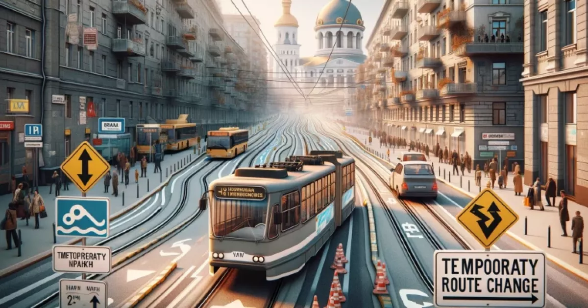У Києві змінять маршрути тролейбуса №5 та автобуса №32: всі деталі