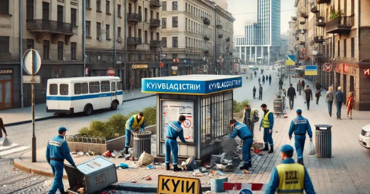 У Києві за місяць демонтували понад 350 незаконних МАФів і кіосків