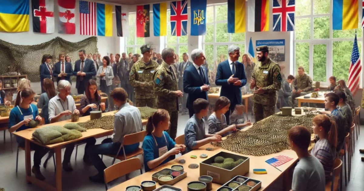 Посли восьми країн підтримали українських волонтерів в Ірпені