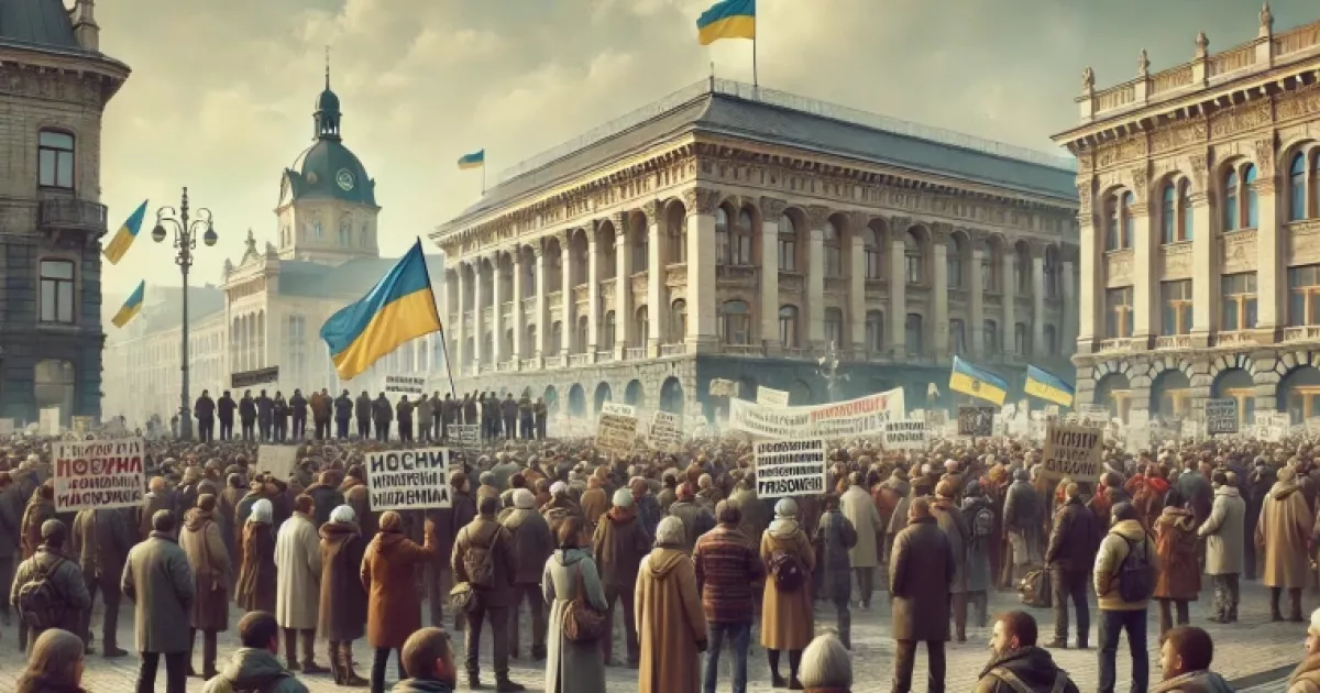 Акція Free Azov у Києві: підтримка полонених захисників України