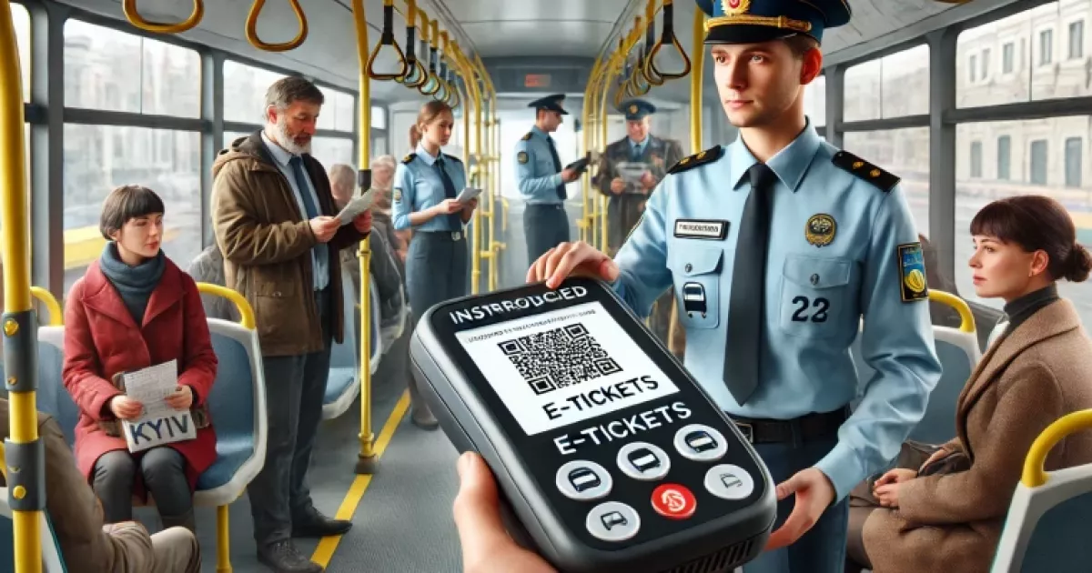 Київський транспорт отримає нові термінали для контролю проїзду за 12 млн грн
