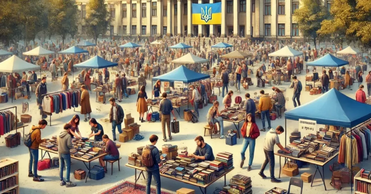 Барахолка в Києві 16 листопада: як допомогти ЗСУ та знайти цікаві речі