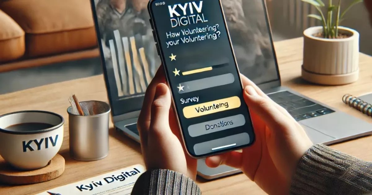 Волонтерство у Києві: візьміть участь в опитуванні у «Київ Цифровий»
