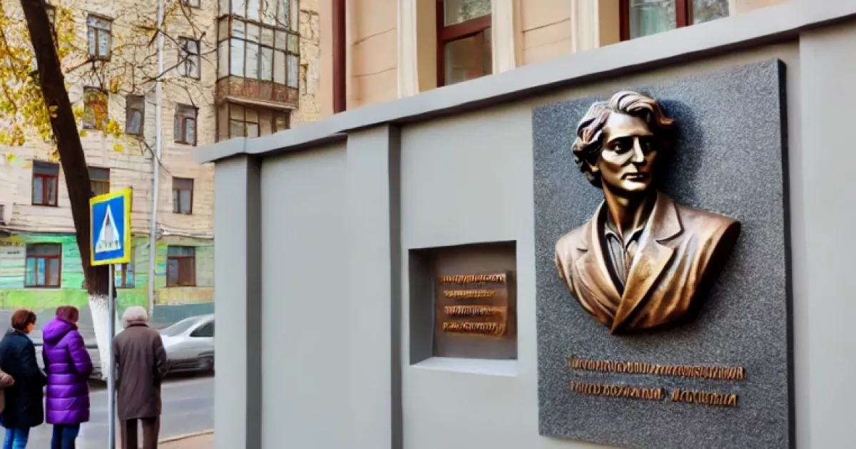 У Києві відкрили меморіальний пам'ятник Василю Стусу на Чорнобильській