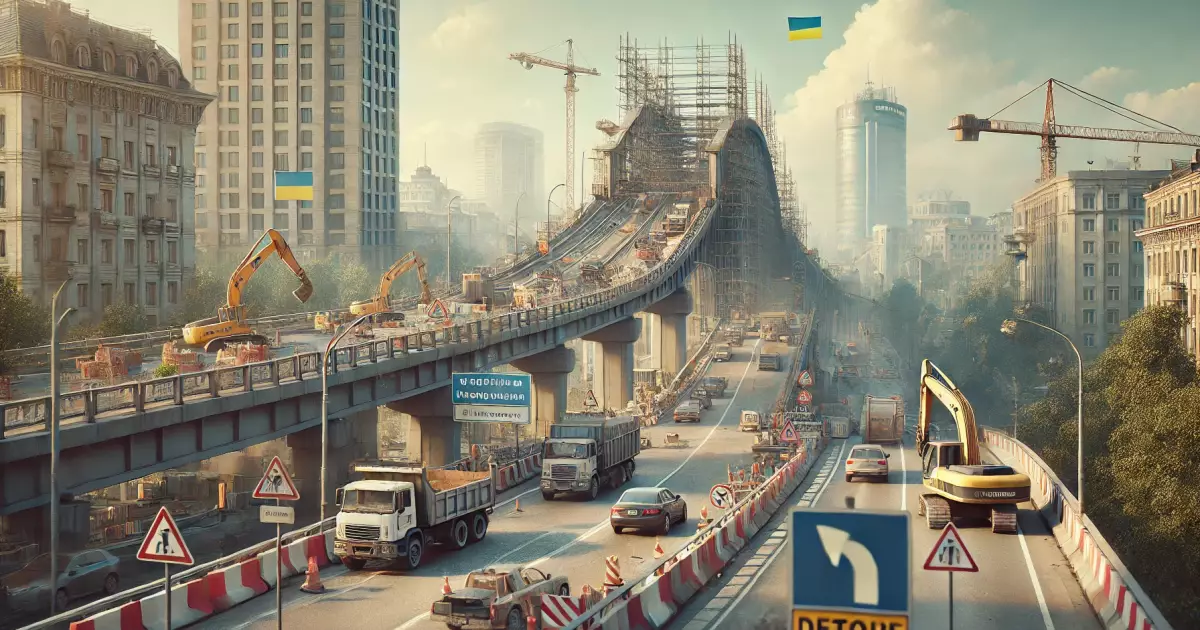 Два ключові шляхопроводи Києва чекає ремонт: метро "Берестейська" та "Дарниця"