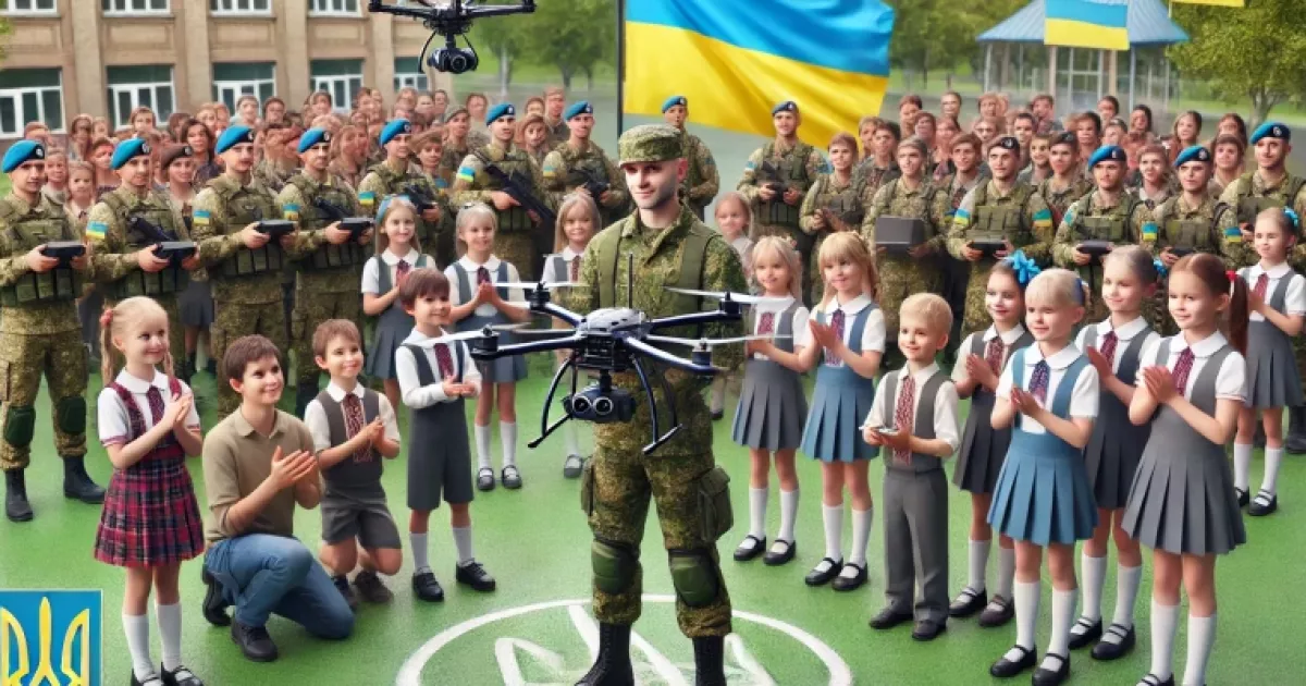 Третьокласники Київщини купили дрон для ЗСУ: неймовірна історія допомоги
