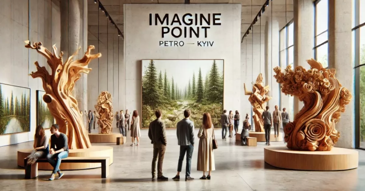Виставка «Найтемніша ніч перед світанком» у галереї Imagine Point