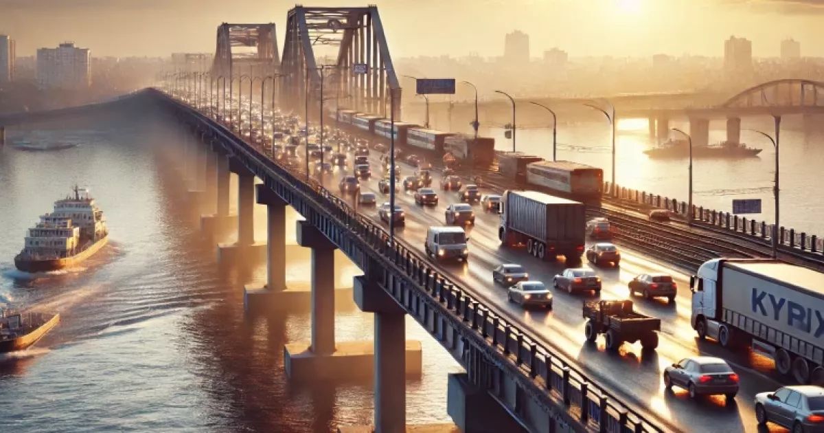 Мости Києва працюють на межі: що потрібно для їх розвантаження