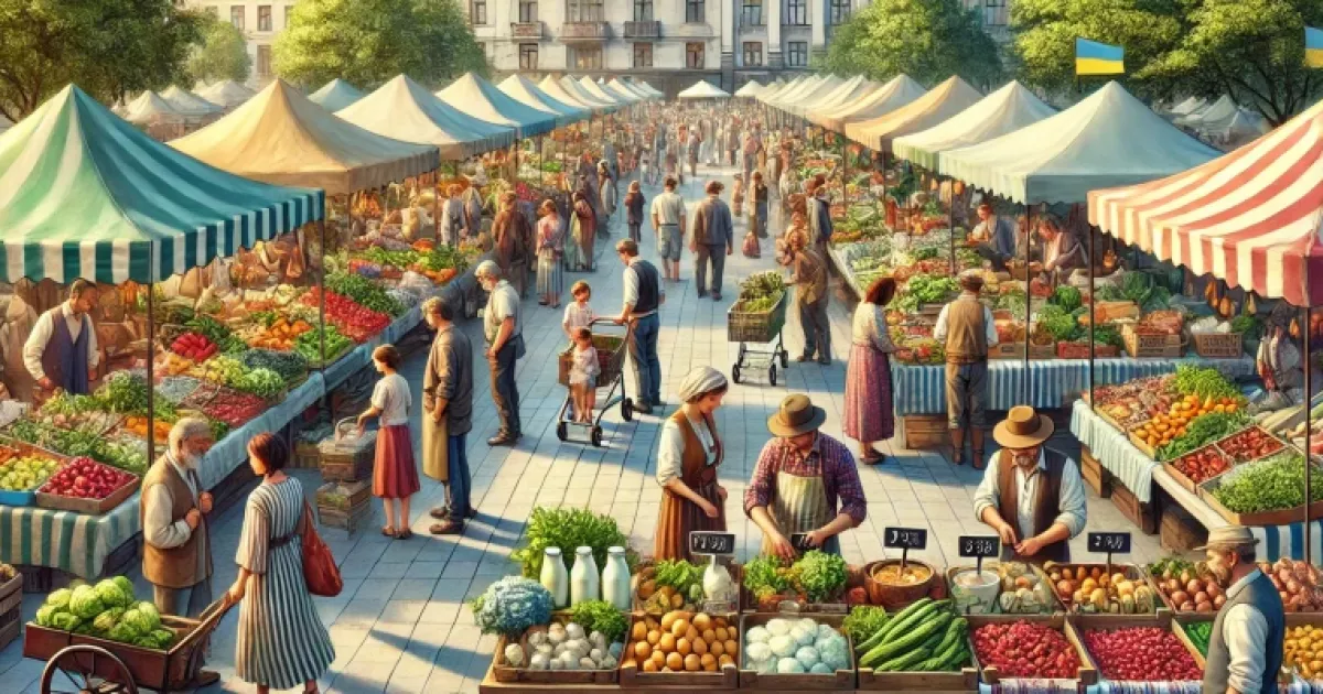 Продуктові ярмарки в Києві: де купити свіжу фермерську продукцію