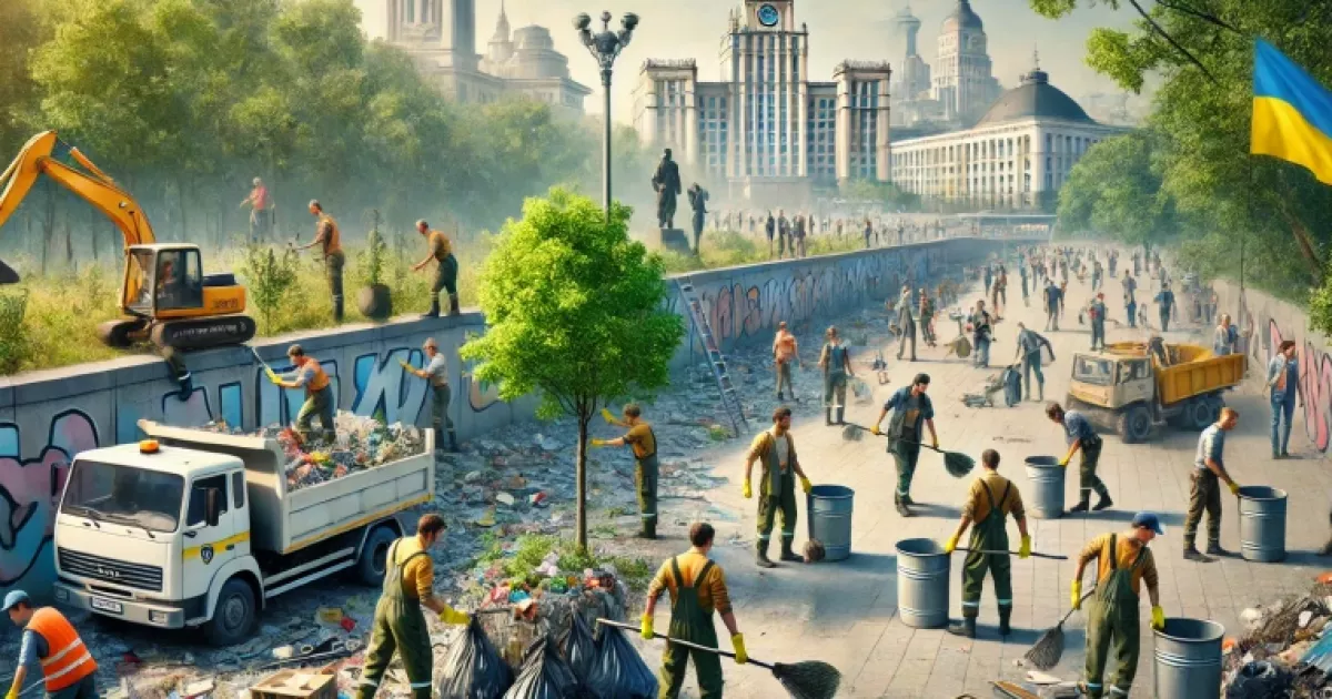 Київ перетворюється: 500 сміттєзвалищ ліквідовано, 1 000 графіті стерто