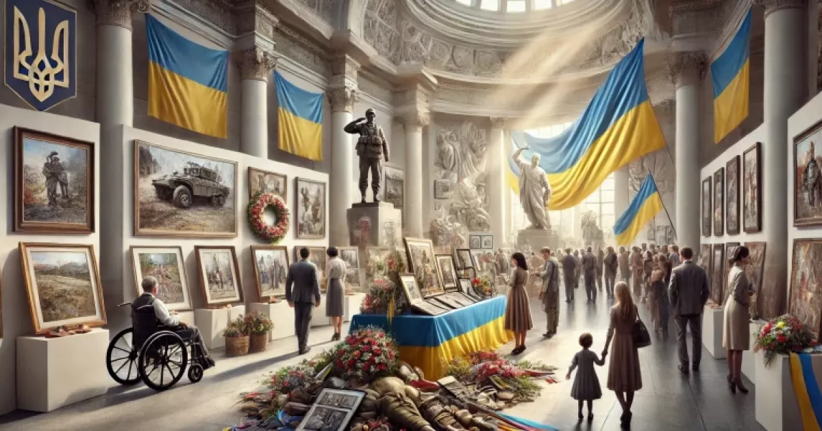 У Києві презентували артпроєкт «Серце назовні. Палітра пам’яті»