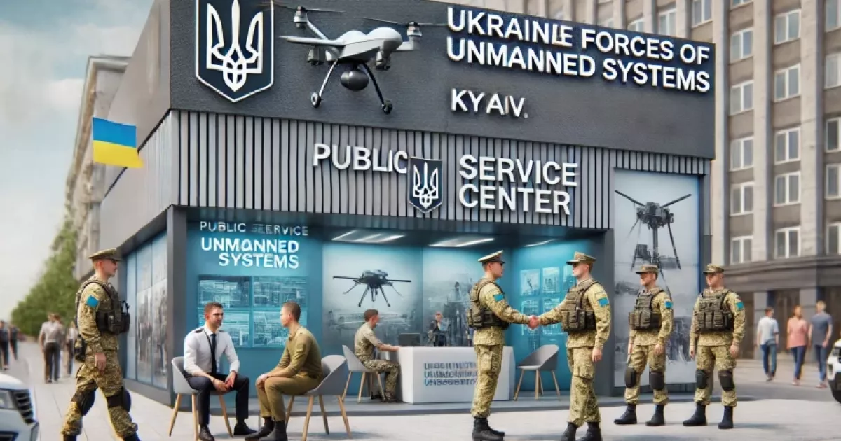 У Києві відкрили рекрутинговий центр Сил безпілотних систем