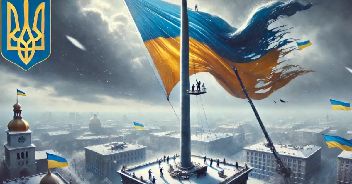 У Києві зняли головний прапор України: що сталося?