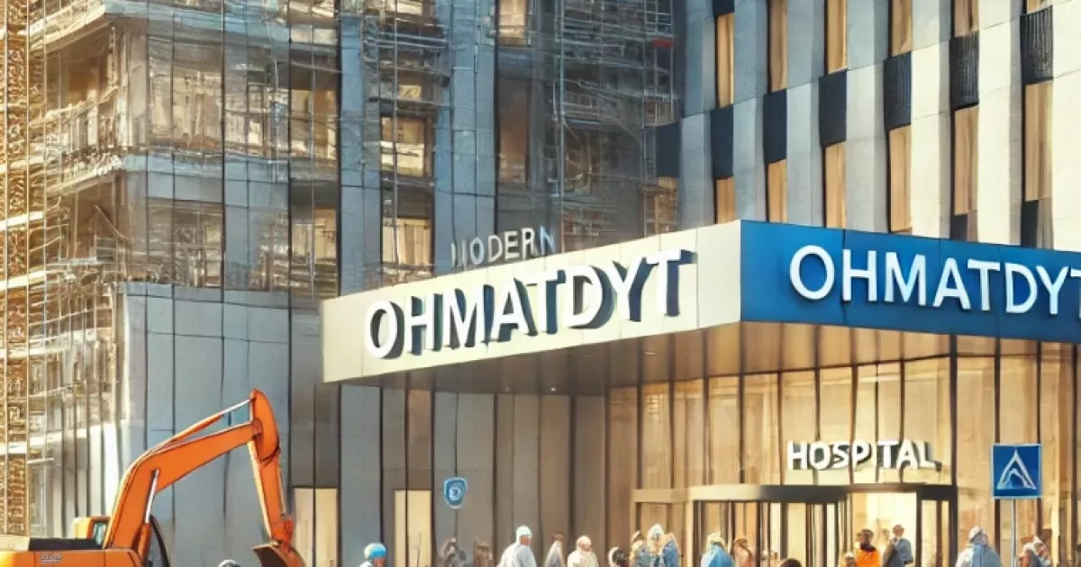 Відбудова "Охматдиту": що зроблено і що чекає далі