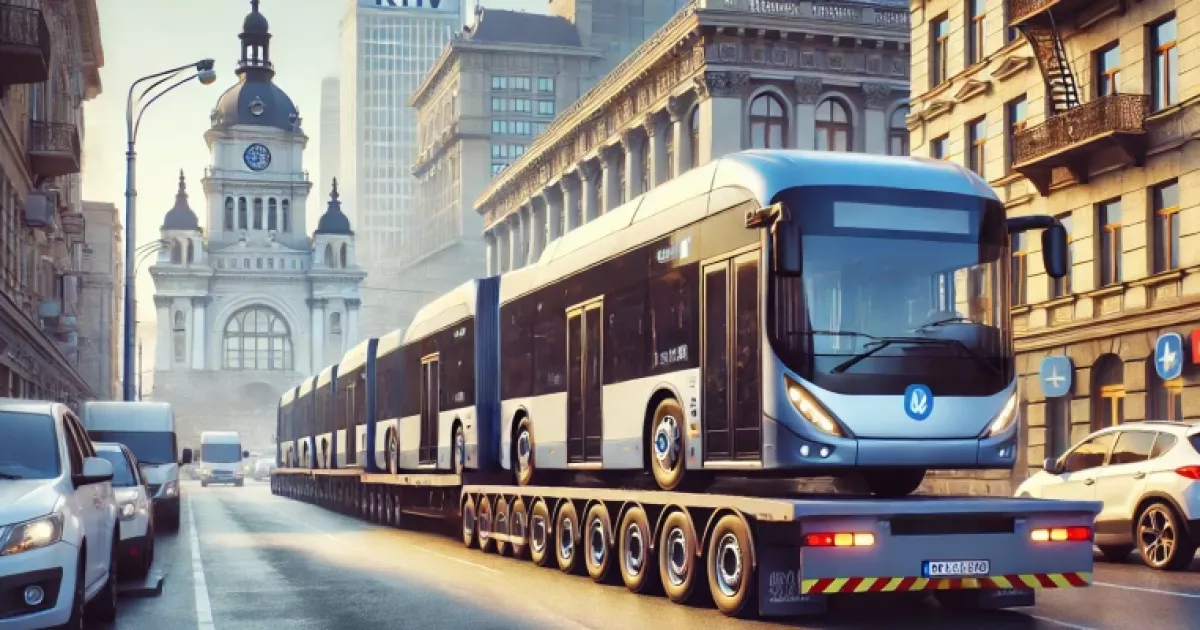 Київ отримає 85 нових автобусів з Туреччини у 2025 році