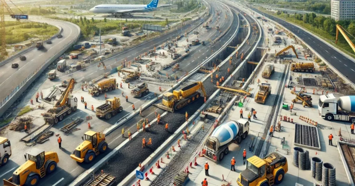 Будівництво дороги до аеропорту «Жуляни»: Київ витратить 1,5 мільярда