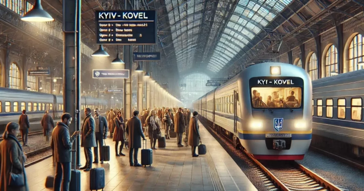 Як доїхати з фронту на Волинь: поїзд «Київ — Ковель» тепер їде по-новому